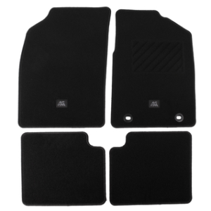 Preproge Talne preproge spredaj in zadaj, črna